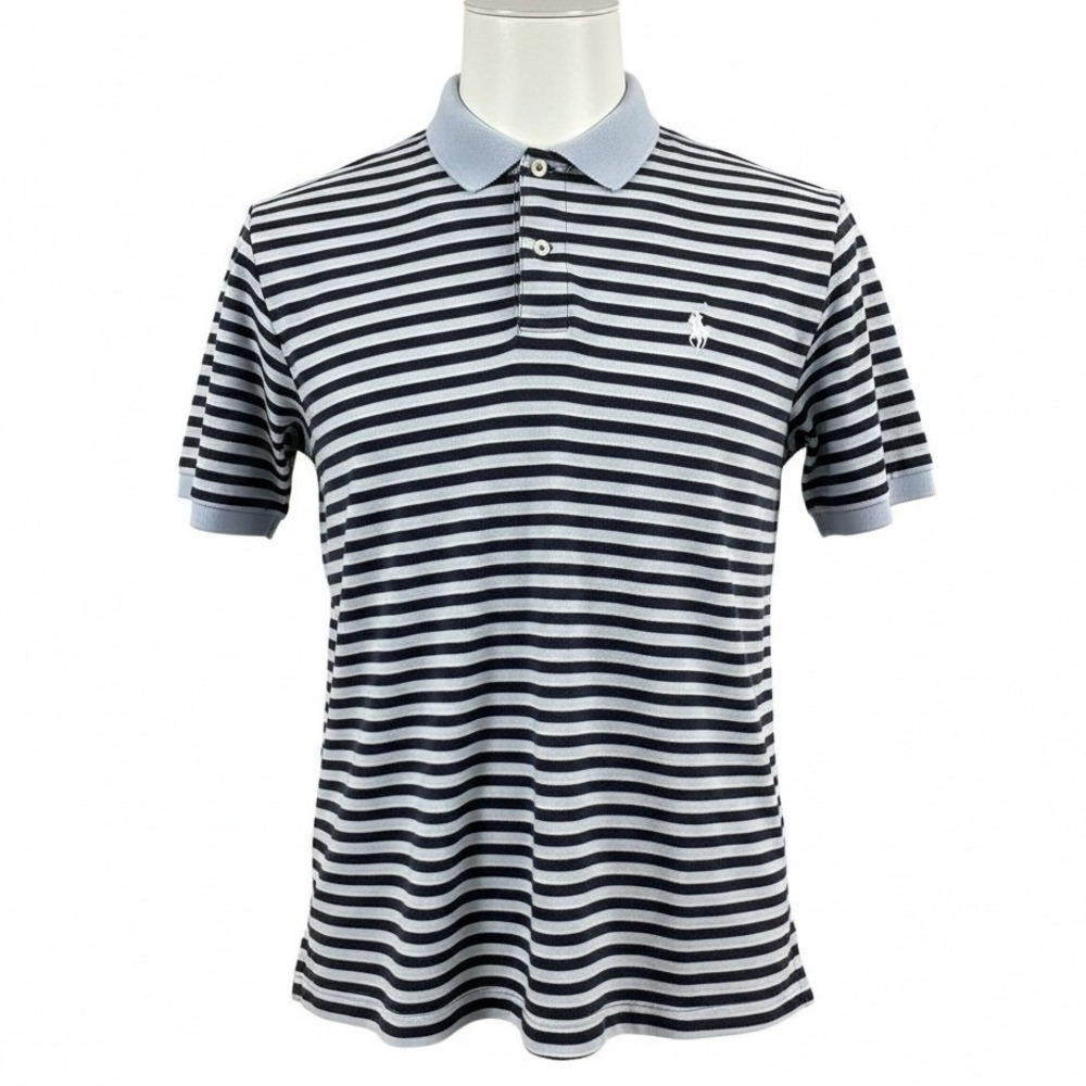 Polo Ralph Lauren Striped Polo Shirt Mens XXL Preppy Coastal Old Money Nautical